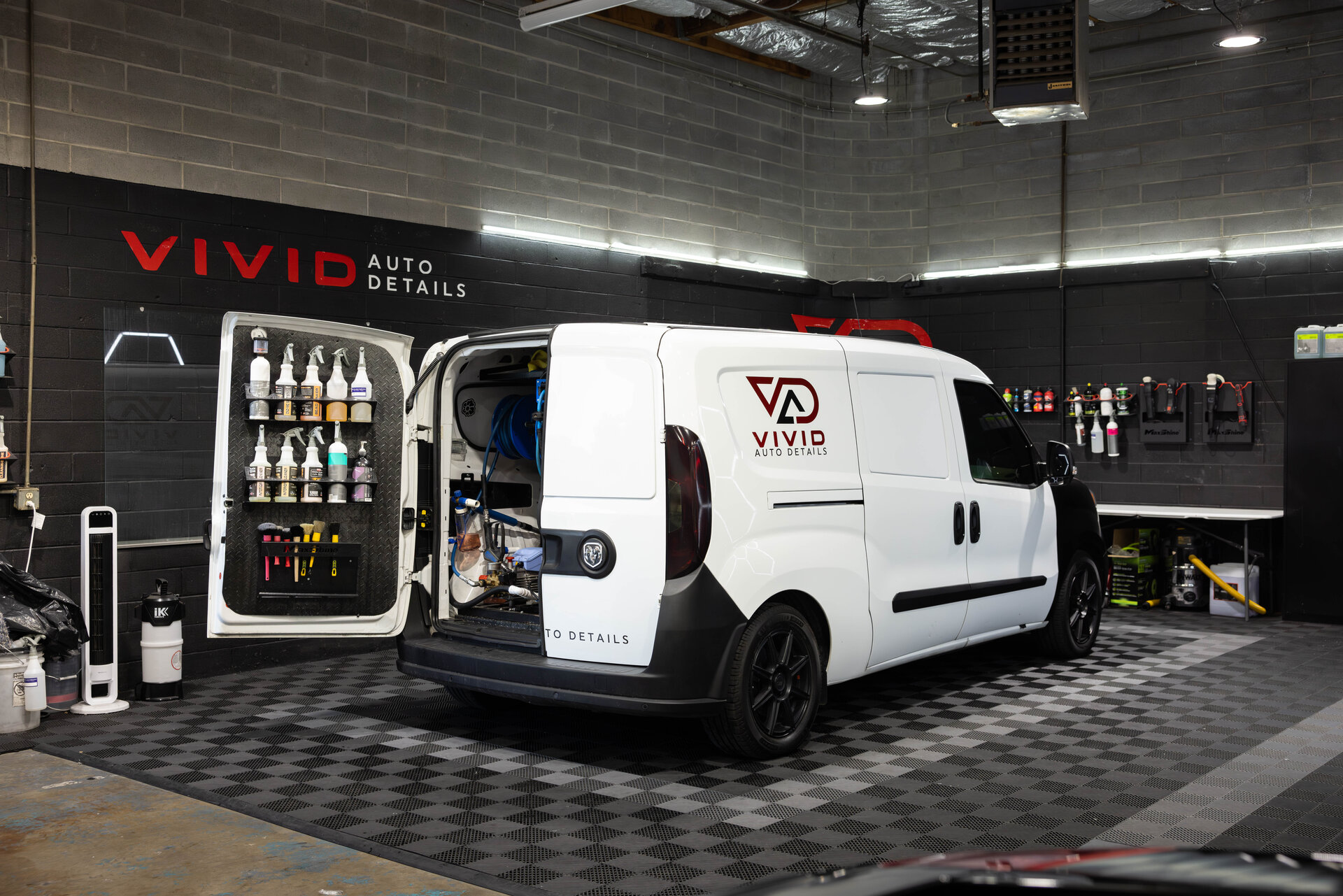 Vivid Auto Details Van